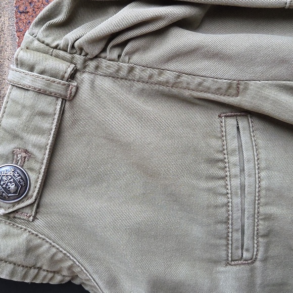 The Kooples Khaki Military Style Jacket - Picture 7 of 13